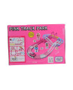 Electric Pink Car Track